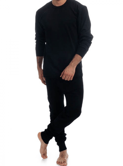 بجامة شتوي رجالي مبطنة بالفرو