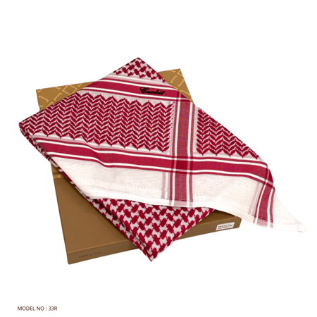 شماغ كاربت أحمر M33