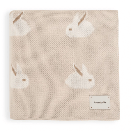 Rabbits Blanket (80x120 cm) Baked Milk