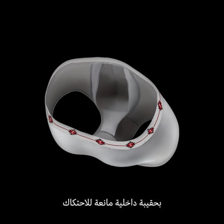 سروال داخلي (بوكسر) رجالي - أسود (مودال)