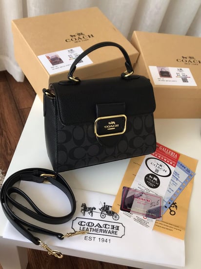 شنطة كوتش ميني سوداء