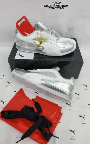 بوما سيلفر كلاسيك – فضي × أبيض