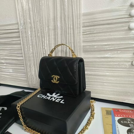 شنطة شانيل ميني كلاسيك أسود ✨