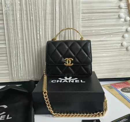 شنطة شانيل ميني كلاسيك أسود ✨