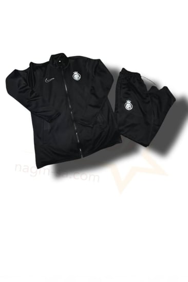 طقم النصر شتوي الأسود