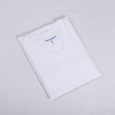 فانيلة دروش  دائري V (خيوط راقية)