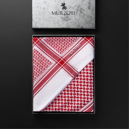 شماغ مرزوتي أحمر الجديد SMSR2