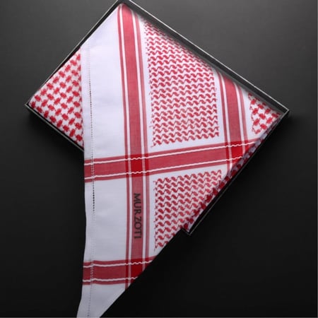 شماغ مرزوتي أحمر الجديد SMSR2