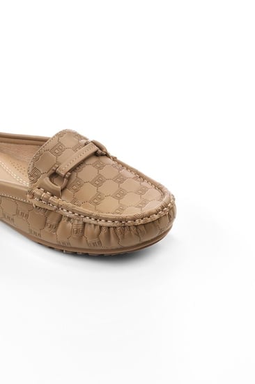 حذاء فلات طبي مريح مفتوح من الخلف