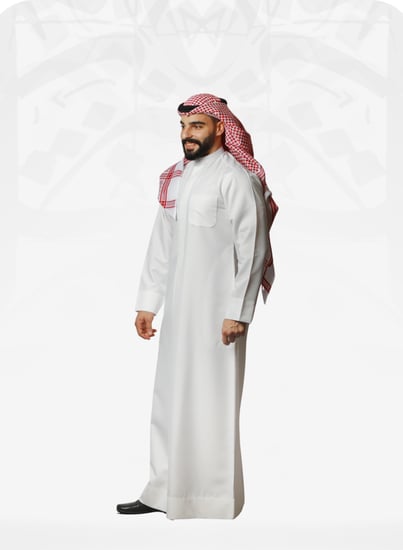 شراء ثوب كويتي رجالي سحاب - دشداشتي