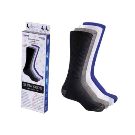 جوارب الياف الفضة MSHS1001