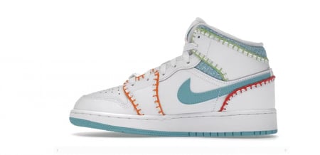 Jordan 1 Mid Multi Knit (GS)