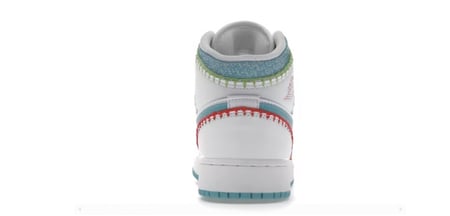 Jordan 1 Mid Multi Knit (GS)
