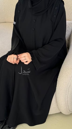 عبايه سحاب كلوش مريحة