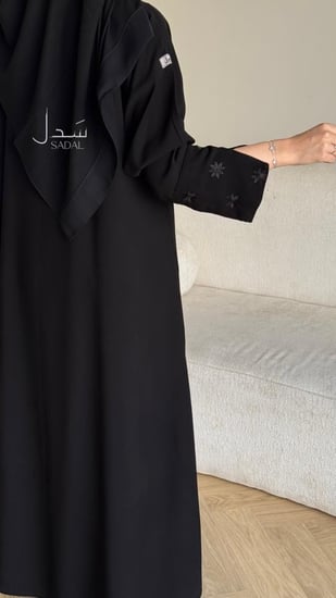 عباية كلوش كريب