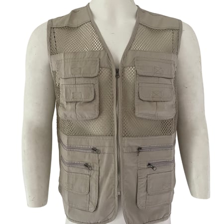 سديري شبك جاكيت بيج فاتح