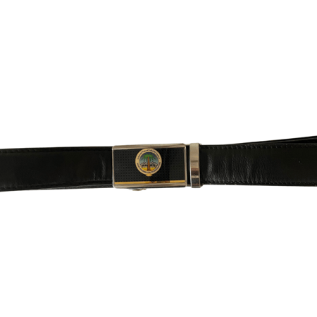 حزام الكشافة العربية السعودية جلد أسود