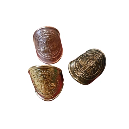 رماسك منديل الجمعية معدن ذهبي