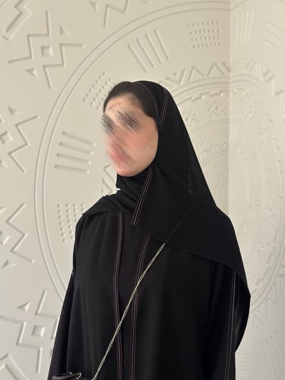 عباية كتان عملي