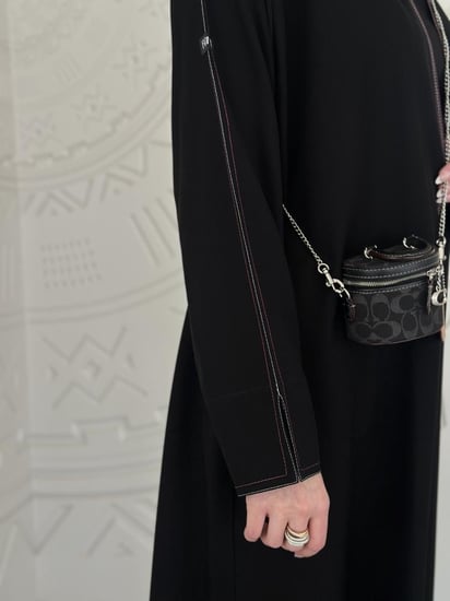 عباية كتان عملي