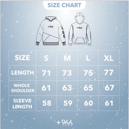 هودي الأزرق البرتقالي -Unisex