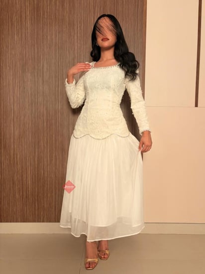 فستان سهرة ناعم