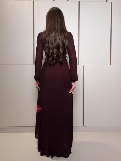 فستان سهرة ناعم