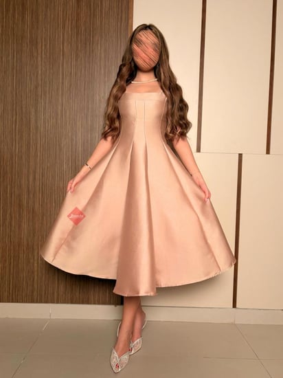 فستان سهرة ناعم