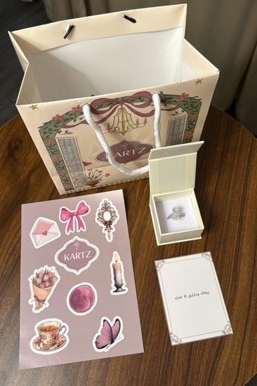 خاتم KARTZ نسائي فضه عيار 925