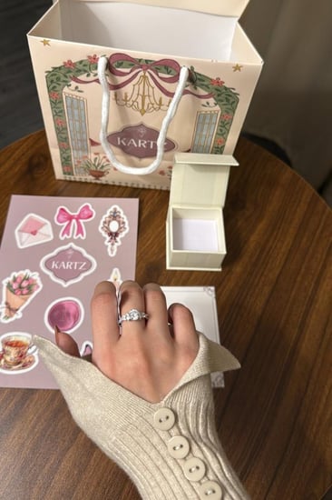 خاتم KARTZ نسائي فضه عيار 925