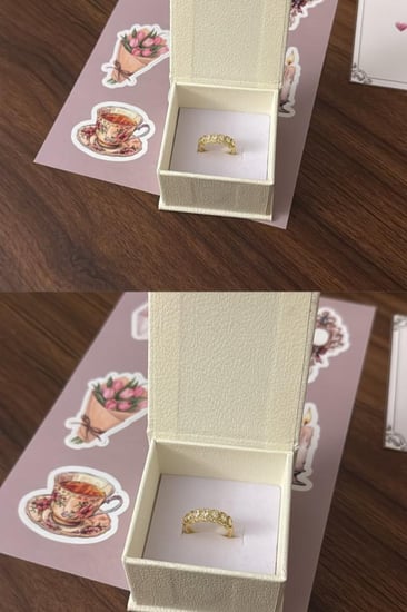 خاتم KARTZ نسائي فضه عيار 925