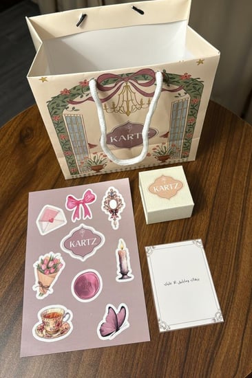 خاتم KARTZ نسائي فضه عيار 925