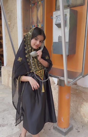 لبس رمضاني ( فستان + النشل النجدي)