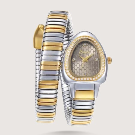 ساعة نسائية لفه ناعمه