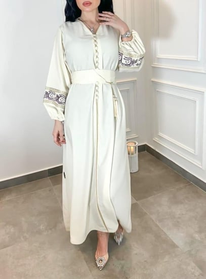 قماش كريب ستان للعبايات