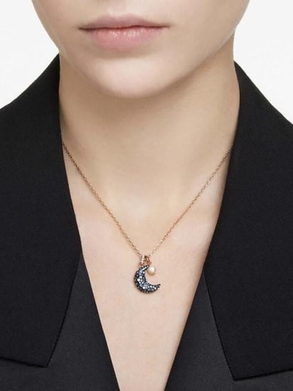 قلادة Sublima على شكل هلال من سواروفسكي