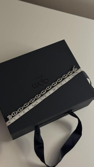 إسوارة مايلي مارين من apm فضي وذهبي