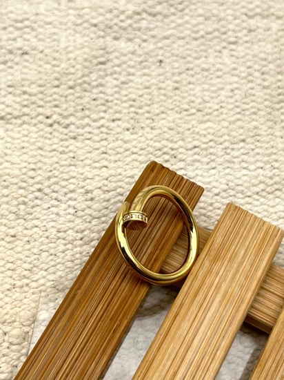 خاتم كارتير المسمار الماسي