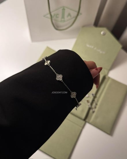 اساور كليف فضي