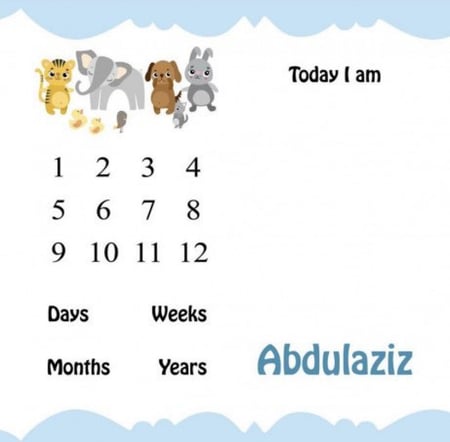 مفرش العمر بتصميم خاص ( مدة تنفيذه شهر)