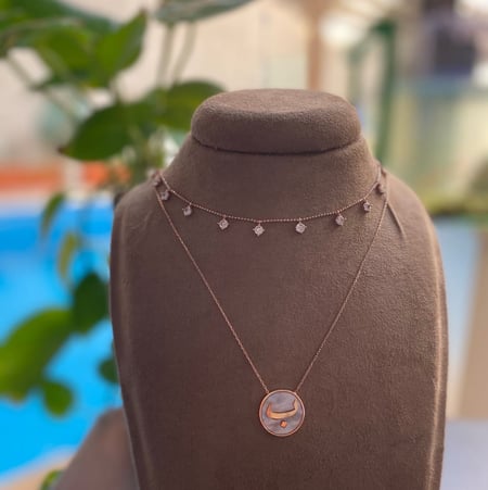 سلسلة الاحرف من الفضة الاسترلينية عيار 925