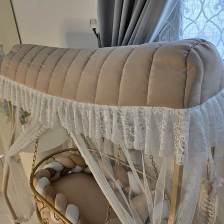 ارجوحة أطفال-مهد هزاز  لمسة من الفخامة في كل زاوية