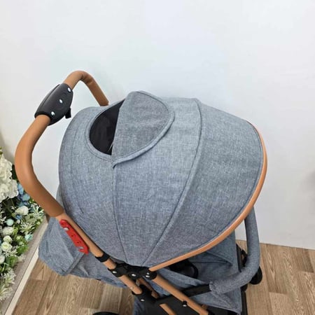 عربة أطفال أنيقة بتصميم مميز