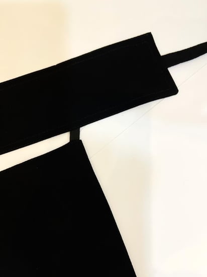 نقاب  المطاط قصير