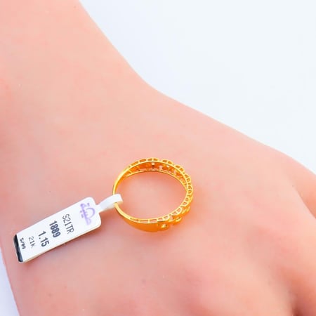 خاتم ذهب الرولكس عيار 21