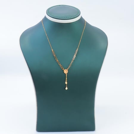 سلسال ذهب ناعم عيار 21 وزن 0.9 جرام