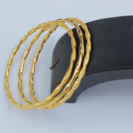 غوايش ذهب امواج عيار 21