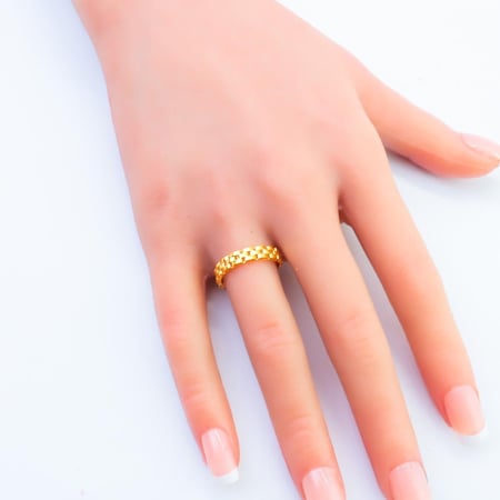 خاتم ذهب الرولكس عيار 21