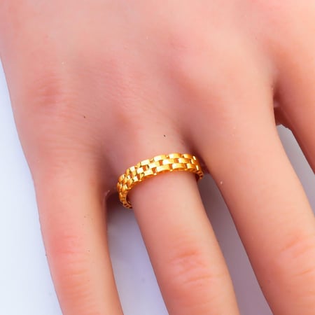 خاتم ذهب الرولكس عيار 21