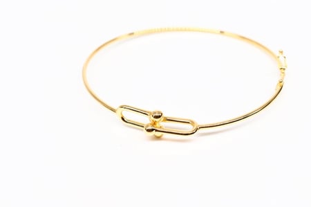 سوارة المونيكا ذهب صافي عيار 18